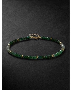 JIA JIA Emerald Beaded Bracelet - Black