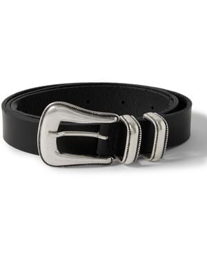 Nudie Jeans 2.5Cm Western Leather Belt - Black