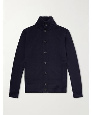Slowear Wool Cardigan - Blue