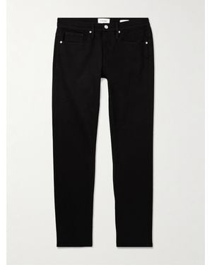 FRAME L'Homme Slim-Fit Jeans - Black