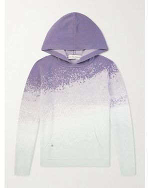 God's True Cashmere Ombre Cashmere Hoodie - Purple