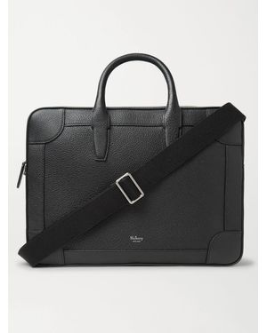 Mulberry Full-grain Leather Briefcase - Black