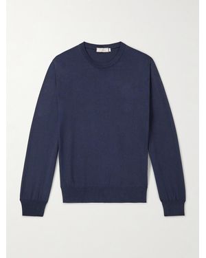 Canali Cotton Jumper - Blue