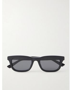 Gucci The Wirecore Square-Frame Recycled-Acetate Sunglasses - Grau