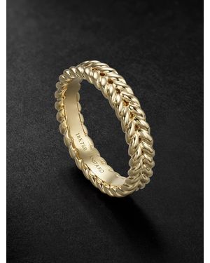 Anita Ko Ring aus 18 Karat Gold - Schwarz
