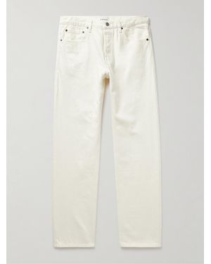 FRAME Straight-Leg Jeans - White