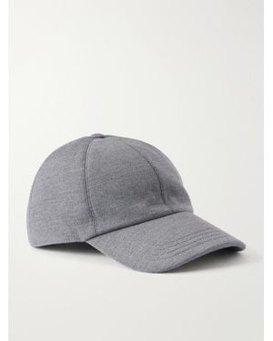 Slowear Zanone Flexwool Wool-Blend Cap - Grey