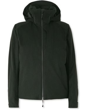 Sease Balma 2.0 Padded Coated-Cashmere Hooded Jacket - Green