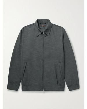 Beams Plus Wool-Blend Blouson Jacket - Grey
