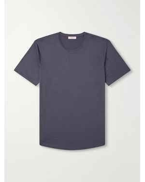 Orlebar Brown Ob-t Wool-jersey T-shirt - Blue