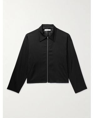 Our Legacy Wool-Twill Blouson Jacket - Black