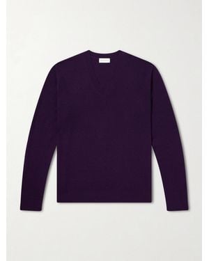 Dries Van Noten Merino Wool Jumper - Purple