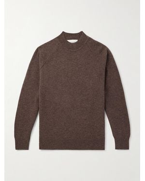 A Kind Of Guise Morello Merino Wool Mock-Neck Jumper - Brown