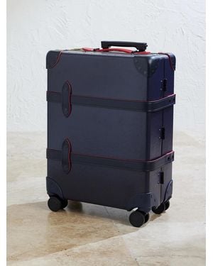 Globe-Trotter 007 James Bond Thunderball Leather Carry-on Suitcase - Blue