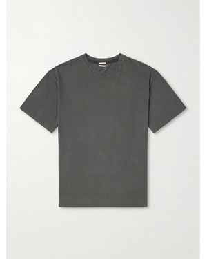 Massimo Alba Nevis Cotton-jersey T-shirt - Grey