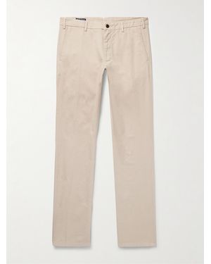 Peter Millar Pantaloni Slim-Fit - Neutro
