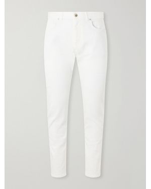 Eleventy Slim-Fit Jeans - White