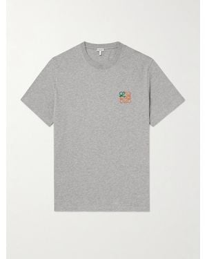 Loewe T-Shirt Slim-Fit - Grigio