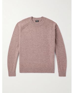 ZEGNA Oasi Cashmere-Blend Jumper - Pink