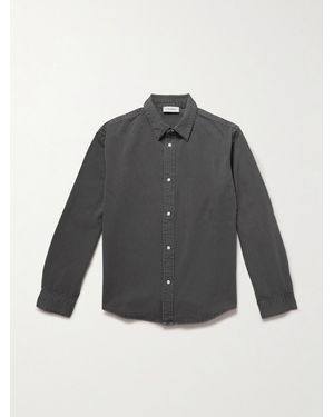 FRAME Classic Cotton Shirt - Grey