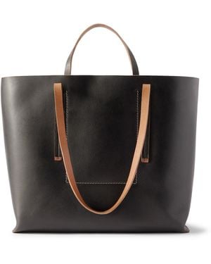 Rick Owens Leather Tote Bag - Black