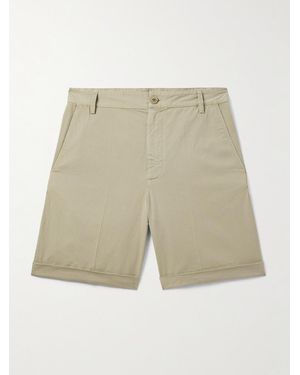 A.P.C. Andrew Straight-leg Cotton Shorts - Natural