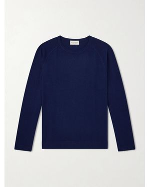 Officine Generale Nate Cashmere Jumper - Blue