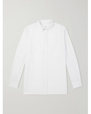 Lardini Striped Cotton Shirt - White