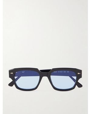 Ahlem Rivoli Square-Frame Acetate Sunglasses - Blue