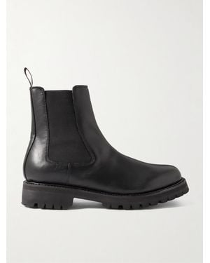 Grenson Milo Welted Waterproof Leather Chelsea Boots - Black