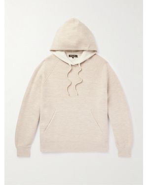 Loro Piana Sassiglioni Wool Hoodie - Natural