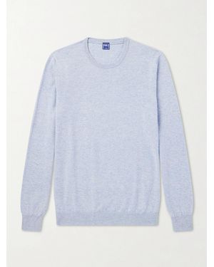 Fedeli Cashmere Jumper - Blue