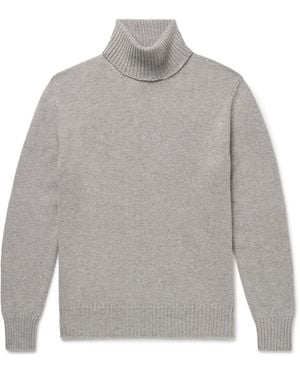 Sease Cashmere Rollneck Sweater - Gray