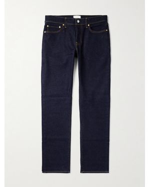 Sid Mashburn Clift Slim-Fit Straight-Leg Stretch Jeans - Blue