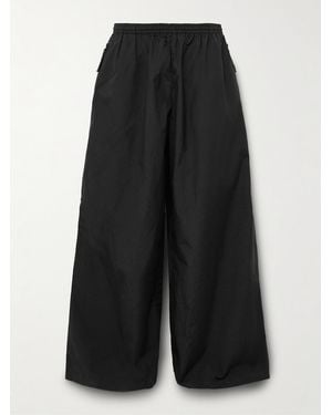 Acne Studios Pantaloni A Gamba Larga - Nero