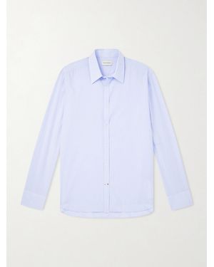 Oliver Spencer Conduit Classic Cotton-Poplin Shirt - White