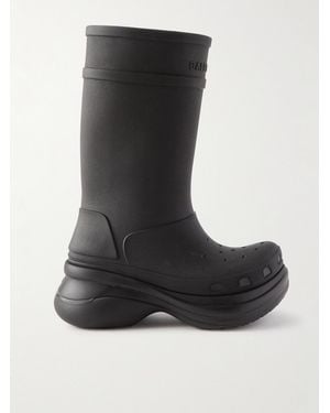 Balenciaga Crocs Stivali - Nero