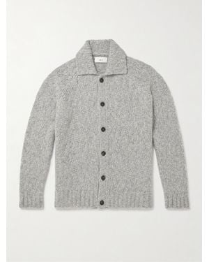 MR P. Alpaca-Blend Cardigan - Grey