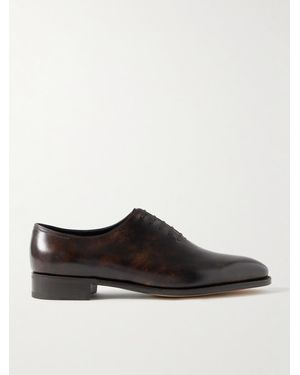 John Lobb Marldon Whole-Cut Oxford-Schuhe aus Leder - Braun