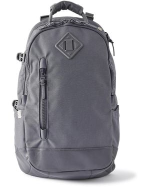 Visvim Leather-trimmed Cordura® Backpack - Gray