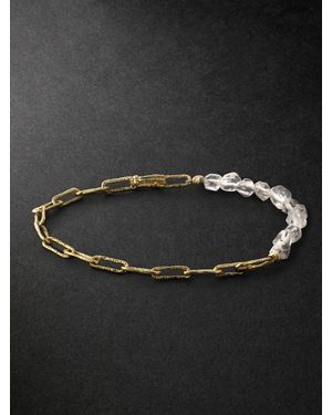 Healers Fine Jewelry Recycled Quartz Bracelet - Black