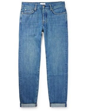 MR P. Slim-Fit Organic Selvedge Jeans - Blue