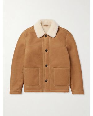 MR P. Shearling Jacket - Brown