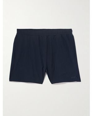 NN07 Holiday 10039 Straight-Leg Short-Length Recycled-Shell Swim Shorts - Blue