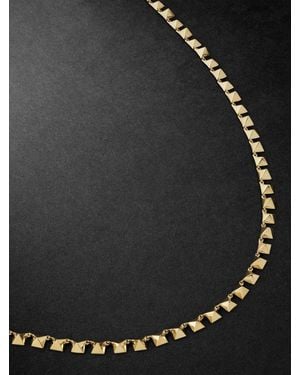 Anita Ko Eternity Spike 14-Karat Necklace - Black