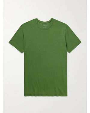 Derek Rose Basel T-Shirt aus Stretch-MicroModal®-Jersey - Grün