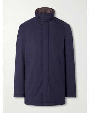 Herno Twill Jacket - Blue