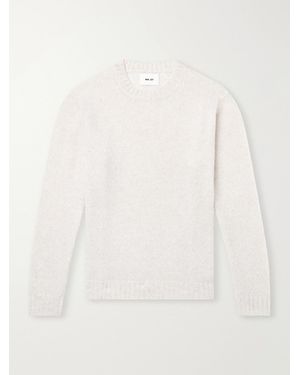 NN07 Lee 6598 Merino Wool-Blend Sweater - Natur