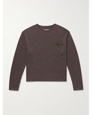 Acne Studios Kluna Logo-Appliquéd Cashmere Jumper - Brown