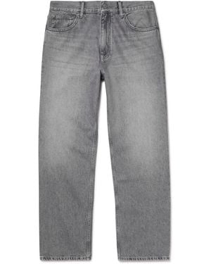 NN07 Otis 10034 Straight-Leg Organic Jeans - Gray